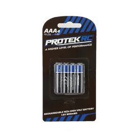 Protek RC PTK-5580  1.6V/900mWh High Voltage AAA NiZn Batteries Rechargeable (4) for Mini-Z