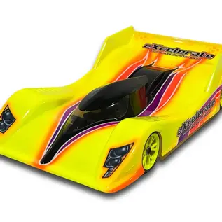Excelerate RC XCE-0512.020  Maximus 24 1/12 On-Road Pan Car Body .020" Clear Lightweight