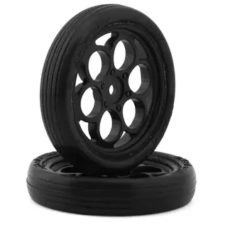 Excelerate RC XCE-0055-XH  eXcelerate LP Pre-Mounted Front X-Hard Tire w/Looper Wheels (2)