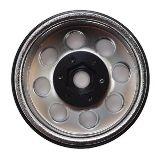 SSD SSD00270  SSD RC 8 Hole 1.9” Steel Beadlock Wheels (Chrome)