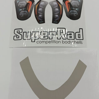 SuperRad SR-07L-015  SR-07L 1/12 LMP body SuperLite .015”