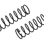 Team Associated ASC81662  16mm Rear Springs, white 3.75 lb/in, L83, 9.75T, 1.5D