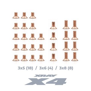 OfficinaRC OFC-MLHFS-X4-24 OfficinaRC Millionaire Tungsten HFS Kit for Xray X4 2024 (30)
