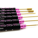 Racers Edge RCE7230 Breast Cancer Awareness 6-Piece Hex & Nut Driver Set