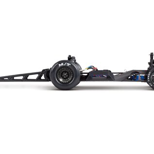 Traxxas TRA94376-74  Black Drag Slash Brushless Drag Chevy C-10 Truck HD