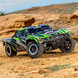 Traxxas TRA58334-4 Green  Slash 2WD BL-2S HD Short Course Racing Truck