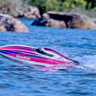 Traxxas TRA106064-4 Pink  Disruptor Race Boat 4S VXL