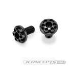 J Concepts JCO2549-2  Black Titanium Finnisher 3x6mm Motor Screws (2)
