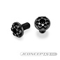 J Concepts JCO2549-2  Black Titanium Finnisher 3x6mm Motor Screws (2)
