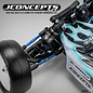 J Concepts JCO2723-1 Blue 3.5 x 55mm Fin Tit Turnbuckle Set XRAY XB2'24 (6)