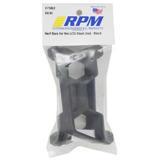 RPM R/C Products RPM73862 Black LCG Slash 2WD Nerf Bar Set