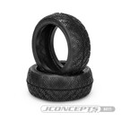 J Concepts JCO4111-03 Aqua (A2) Double Bar Tires Fits 83mm 1/8th buggy Wheel (2)