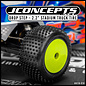 J Concepts JCO4116-010  Pink Drop Step Tires Fits 2.2″ Stadium Truck Wheel (2)
