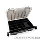 J Concepts JCO5130-28 JConcepts tool box w/upper storage, black / smoke gray