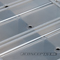 J Concepts JCO5130-28 JConcepts tool box w/upper storage, black / smoke gray