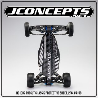 J Concepts JCO5158  Precut Chassis Protective Sheet (2) B7 | B7D