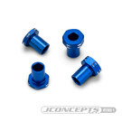 J Concepts JCO5186-1  Blue B7 Aluminum Caster Hat Bushings (4)