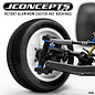 J Concepts JCO5186-1  Blue B7 Aluminum Caster Hat Bushings (4)