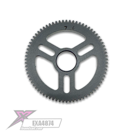 EXALT EXA4874  74T X-tra Light-Speed Machined Aluminum 64p Pinion Gears (3.17mm Bore)