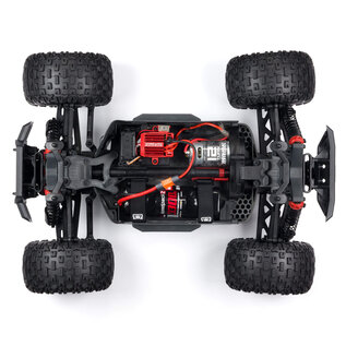 Arrma ARA4202XV3T2  Red & White GRANITE 4X4 V3 MEGA 550 Brushed Monster Truck RTR