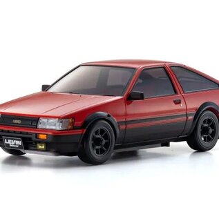 Kyosho 32641RBK Mini-Z AWD Readyset Red Black Toyota Corolla Levin AE86