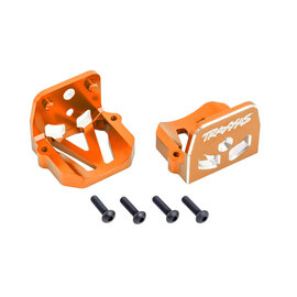 Traxxas TRA7760 OrangeMotor Mounts Aluminum Fits X-Maxx & XRT
