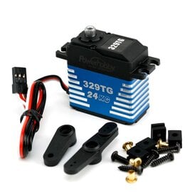 Power Hobby PHBPH329TG 326TG Aluminum High Torque Speed Titanium Gear Digital Servo, 1/10