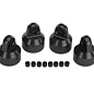 Traxxas TRA7764X  Black Aluminum GTX Shock Cap (4) Fits X-Maxx & XRT