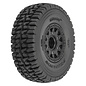 Proline Racing PRO1024811 Mirage TT 2.2"/3.0" BELTED SC Tires Mounted on Raid Black 6x30 Removable Hex (12mm & 14mm) Wheels (2)