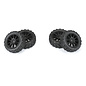 Proline Racing PRO1024610 Badlands MX 1.9" All-Terrain Buggy Tires (4) Mounted on Mach-10 Black 1.9" 12mm Hex Wheels for Typhon GROM 4x4 Front or Rear