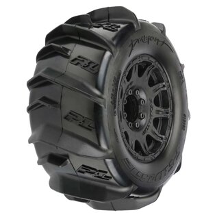 Proline Racing PRO1019210 Dumont 3.8 Paddle MTD on Raid Blk 17mm F/R