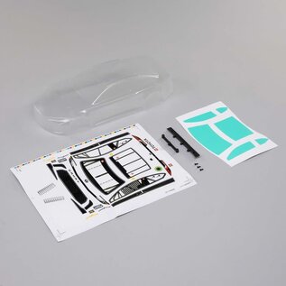 TLR / Team Losi LOS-1918 Toyota Clear Body: NASCAR GROM