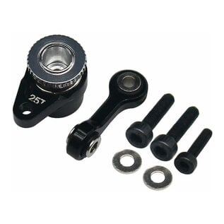 HOT RACING HRAGRM48SH25T CNC Aluminum 25T Reefs Servo Saver for Grom