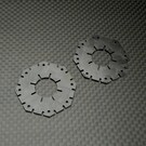 R1wurks R1-900114-125 12.5mm R1WURKS Forged Carbon Slipper Pads, Fits Xray