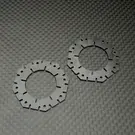 R1wurks R1-900114-19 19mm R1WURKS Forged Carbon Slipper Pads, Fits Xray