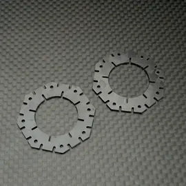 R1wurks R1-900114-19 19mm R1WURKS Forged Carbon Slipper Pads, Fits Xray