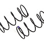 Team Associated ASC91946  Team Associated 13mm Front Shock Spring (Purple/4.6lbs) (44mm)