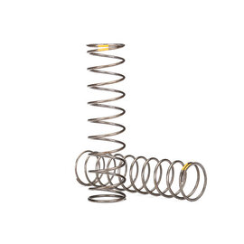 Traxxas TRA8042  Springs GTS .22 Rate Yellow Stripe (2) Natural