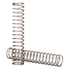 Traxxas TRA8156  Springs GTS .54 Rate Green Stripe (2) Natural