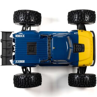 Arrma ARA8611V6T2 Blue 1/8 NOTORIOUS 6S V6 4X4 BLX Brushless Stunt Truck RTR