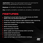 R1wurks R1-900122 R1WURKS (B74 Series) Ultra-lightweight Titanium HD CVA Bones, 74mm