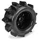 Proline Racing PRO1024910 1/10 Sand Paw HP BELTED F/R 2.8" MT Tires MTD 12/14mm Black Raid (2)