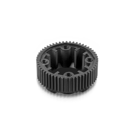 Xray XRA324954-G   Composite Gear Diff. Case with Pulley 53T - LCG - Graphite