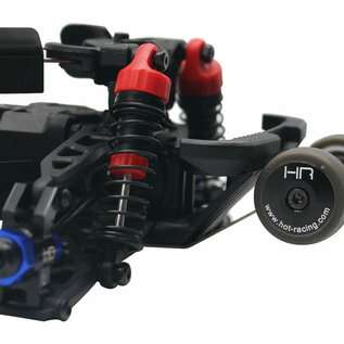 HOT RACING HRAGRM133H  HD Bearing Skid Plate Wheelie Bar - Grom