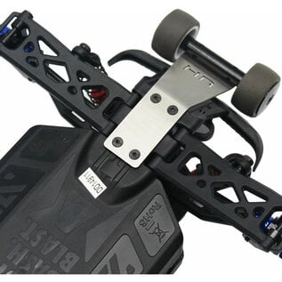 HOT RACING HRAGRM133H  HD Bearing Skid Plate Wheelie Bar - Grom