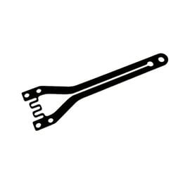 Xray XRA301079-K  XRay X4 22-25 Glass Fiber Upper Deck - Split Front