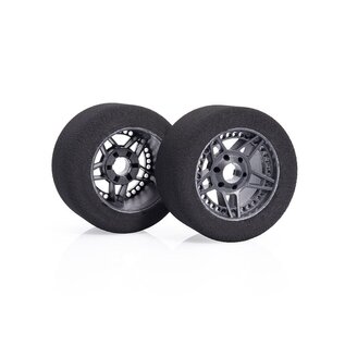 Serpent SER302070 Wheel/tyre set foam fr 37sh (2) F190