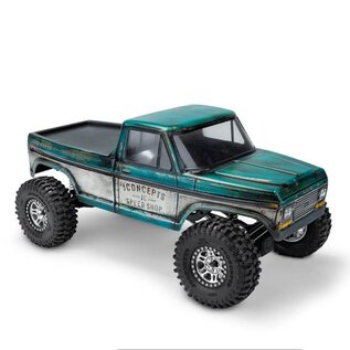 J Concepts JCO0448  JCI Tucked, 1979 Ford F-150 Body 12.3" Wheelbase, Fits Traxxas TRX-4 Sport, Enduro, Axial, Vanquish
