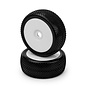 J Concepts JCO4114-12  Green Arina Tires Mounted on 3357W White Wheels 411412