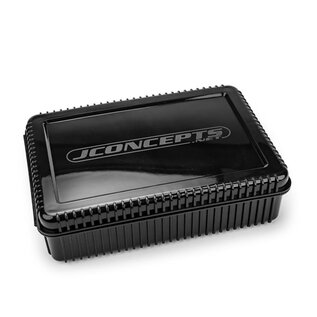 J Concepts JCO5124 1:8th Double Decker Spring Box w/Foam Inserts, Black, Fits 1:8th Off-Road Springs